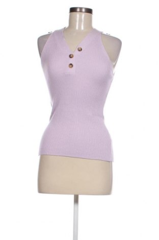 Γυναικείο αμάνικο μπλουζάκι Trendyol, Μέγεθος M, Χρώμα Βιολετί, Τιμή 7,33 €
