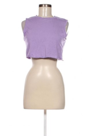 Γυναικείο αμάνικο μπλουζάκι Trendyol, Μέγεθος L, Χρώμα Βιολετί, Τιμή 18,45 €