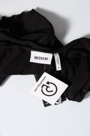 Γυναικείο αμάνικο μπλουζάκι Weekday, Μέγεθος S, Χρώμα Μαύρο, Τιμή 3,35 €