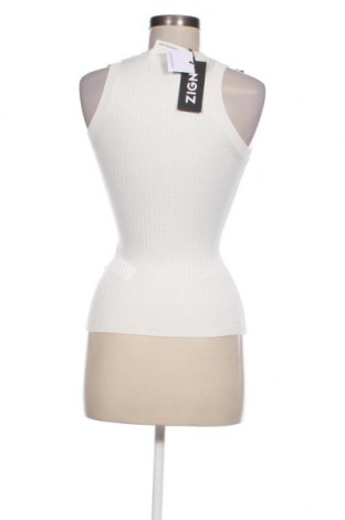 Γυναικείο αμάνικο μπλουζάκι Zign, Μέγεθος S, Χρώμα Λευκό, Τιμή 10,61 €
