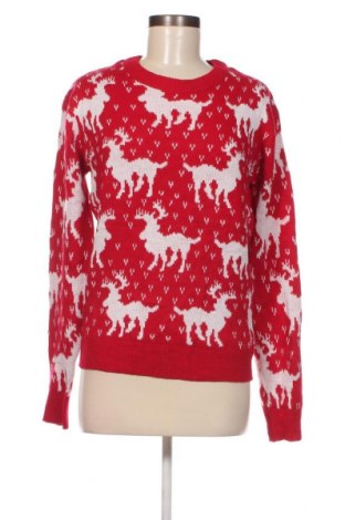 Дамски пуловер, Размер S, Цвят Червен, Цена 7,54 лв.