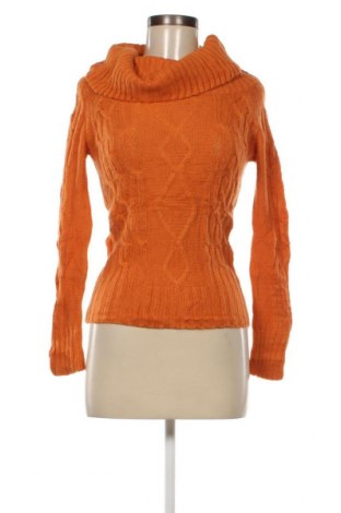 Дамски пуловер, Размер M, Цвят Оранжев, Цена 8,70 лв.