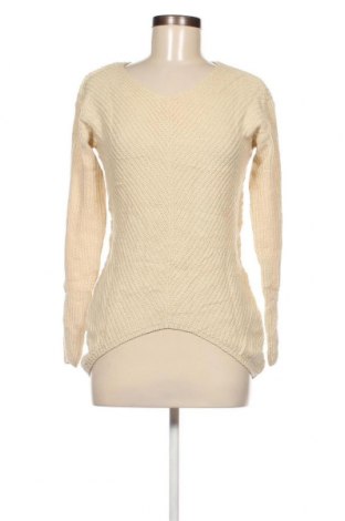 Дамски пуловер, Размер XS, Цвят Бежов, Цена 7,25 лв.