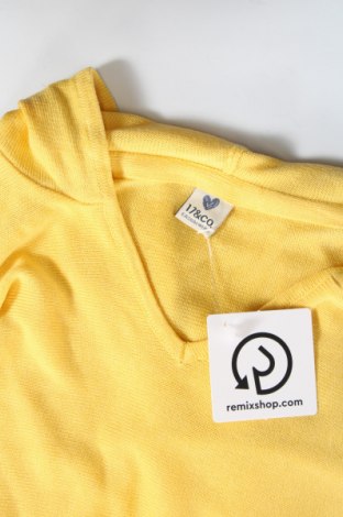 Γυναικείο πουλόβερ 17 & Co., Μέγεθος M, Χρώμα Κίτρινο, Τιμή 5,38 €