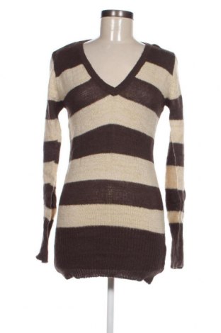Дамски пуловер Bershka, Размер L, Цвят Кафяв, Цена 7,25 лв.