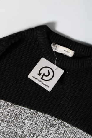 Дамски пуловер Bershka, Размер XS, Цвят Черен, Цена 6,96 лв.