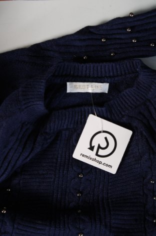Дамски пуловер Best Life, Размер S, Цвят Син, Цена 8,00 лв.