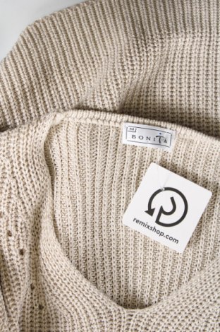 Γυναικείο πουλόβερ Bonita, Μέγεθος M, Χρώμα  Μπέζ, Τιμή 5,38 €