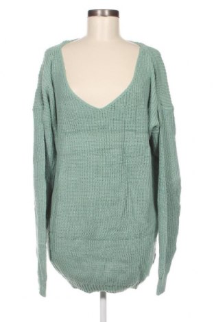 Γυναικείο πουλόβερ Boohoo, Μέγεθος M, Χρώμα Πράσινο, Τιμή 2,87 €