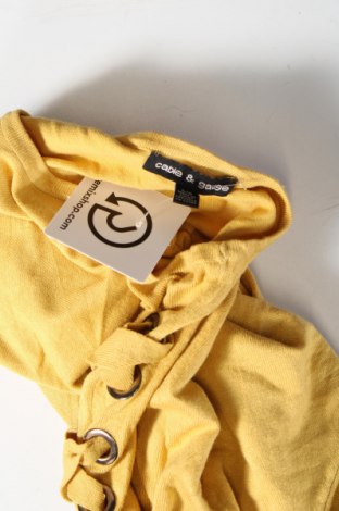Γυναικείο πουλόβερ Cable & Gauge, Μέγεθος L, Χρώμα Κίτρινο, Τιμή 2,51 €