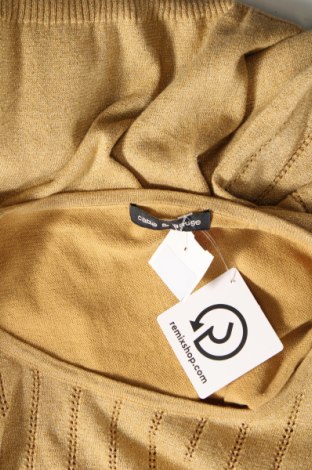 Дамски пуловер Cable & Gauge, Размер M, Цвят Жълт, Цена 46,00 лв.