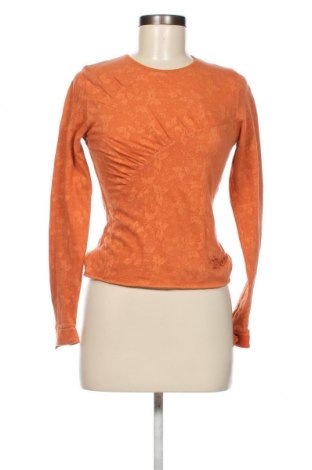 Дамски пуловер DKNY, Размер L, Цвят Оранжев, Цена 30,20 лв.