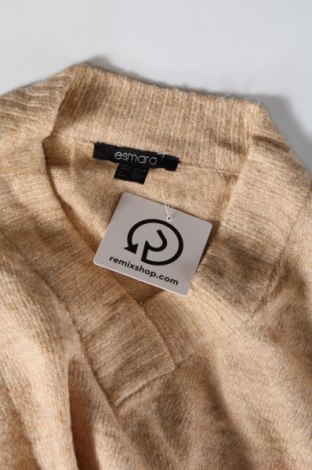 Дамски пуловер Esmara, Размер S, Цвят Бежов, Цена 5,51 лв.