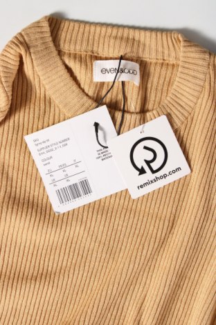Дамски пуловер Even&Odd, Размер XL, Цвят Бежов, Цена 20,24 лв.