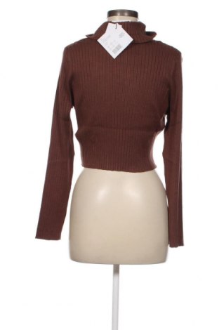 Γυναικείο πουλόβερ Even&Odd, Μέγεθος XXL, Χρώμα Καφέ, Τιμή 5,93 €