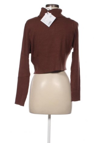 Γυναικείο πουλόβερ Even&Odd, Μέγεθος 3XL, Χρώμα Καφέ, Τιμή 5,93 €