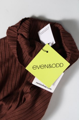 Γυναικείο πουλόβερ Even&Odd, Μέγεθος XL, Χρώμα Καφέ, Τιμή 5,93 €