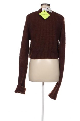 Дамски пуловер Even&Odd, Размер S, Цвят Кафяв, Цена 12,42 лв.