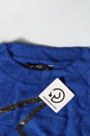 Дамски пуловер F&F, Размер S, Цвят Сив, Цена 8,70 лв.