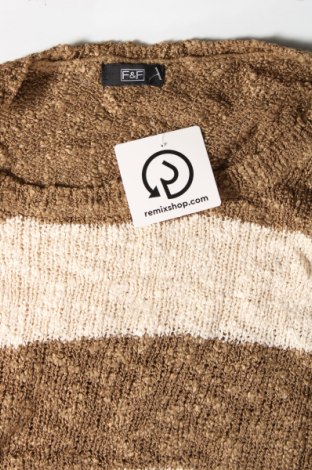 Γυναικείο πουλόβερ F&F, Μέγεθος L, Χρώμα Πολύχρωμο, Τιμή 5,38 €