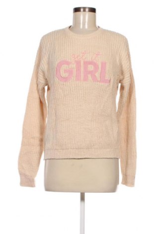 Дамски пуловер Fb Sister, Размер M, Цвят Екрю, Цена 8,70 лв.