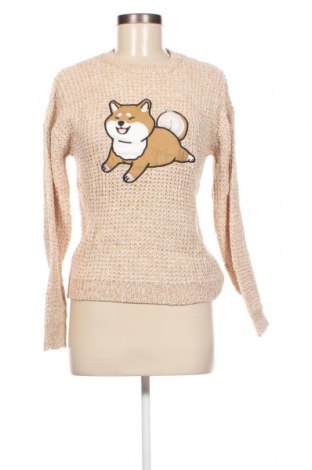 Дамски пуловер Fb Sister, Размер S, Цвят Бежов, Цена 8,70 лв.