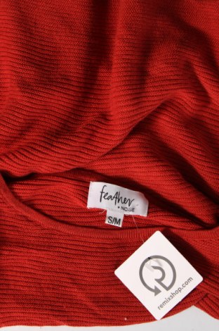 Damenpullover Feather+Noise, Größe S, Farbe Rot, Preis 7,06 €