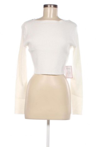 Γυναικείο πουλόβερ Glamorous, Μέγεθος L, Χρώμα Λευκό, Τιμή 13,46 €