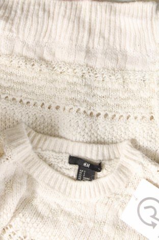 Γυναικείο πουλόβερ H&M, Μέγεθος S, Χρώμα Λευκό, Τιμή 4,49 €