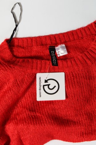 Damenpullover H&M Divided, Größe L, Farbe Rot, Preis 7,06 €