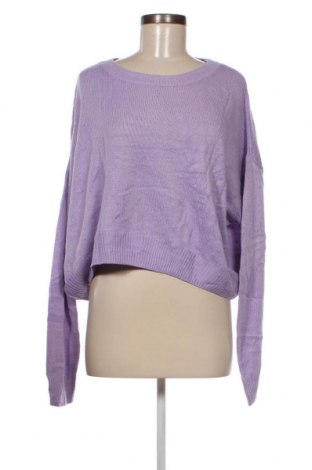 Дамски пуловер H&M Divided, Размер L, Цвят Лилав, Цена 7,25 лв.