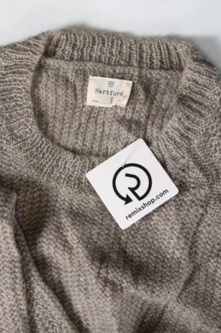 Дамски пуловер Hartford, Размер XS, Цвят Сив, Цена 23,80 лв.