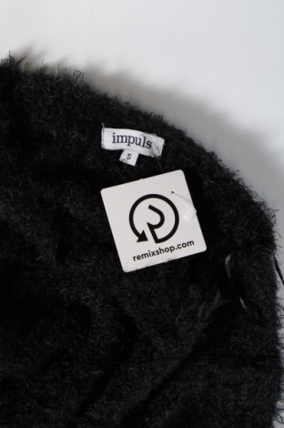 Дамски пуловер Impuls, Размер S, Цвят Черен, Цена 4,93 лв.