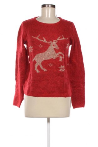 Дамски пуловер In Extenso, Размер S, Цвят Червен, Цена 7,25 лв.