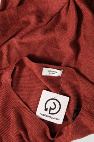 Дамски пуловер Jacqueline De Yong, Размер XS, Цвят Кафяв, Цена 4,35 лв.