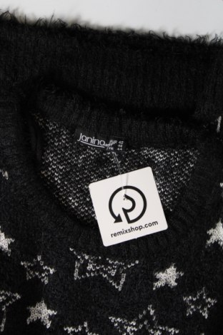 Дамски пуловер Janina, Размер L, Цвят Черен, Цена 5,22 лв.