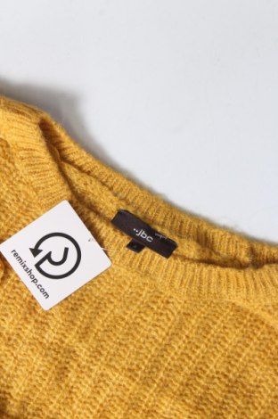 Γυναικείο πουλόβερ Jbc, Μέγεθος S, Χρώμα Κίτρινο, Τιμή 5,38 €