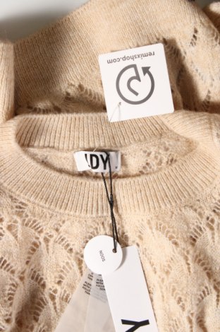 Дамски пуловер Jdy, Размер M, Цвят Бежов, Цена 16,56 лв.