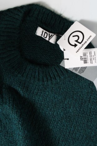 Дамски пуловер Jdy, Размер L, Цвят Зелен, Цена 13,34 лв.