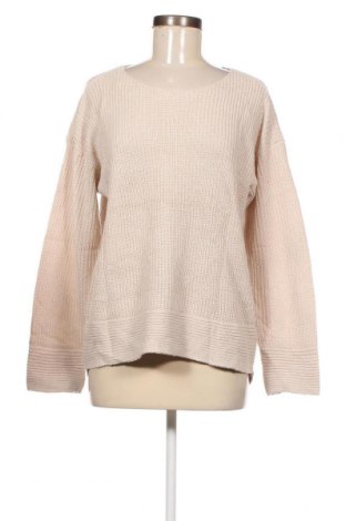 Дамски пуловер Jean Pascale, Размер L, Цвят Бежов, Цена 7,83 лв.