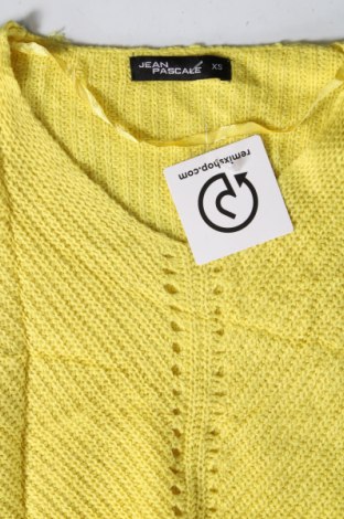 Дамски пуловер Jean Pascale, Размер XS, Цвят Жълт, Цена 8,70 лв.