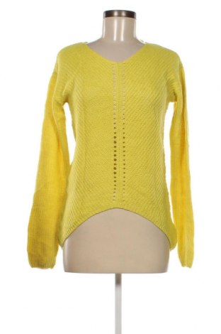 Дамски пуловер Jean Pascale, Размер XS, Цвят Жълт, Цена 7,25 лв.
