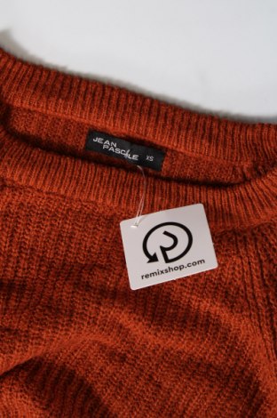 Дамски пуловер Jean Pascale, Размер XS, Цвят Кафяв, Цена 8,70 лв.