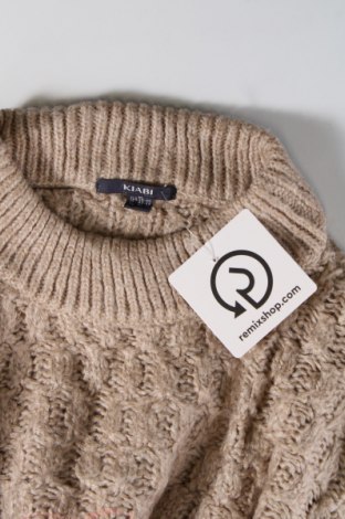 Дамски пуловер Kiabi, Размер M, Цвят Бежов, Цена 4,35 лв.