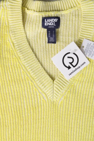 Дамски пуловер Lands' End, Размер S, Цвят Жълт, Цена 13,34 лв.