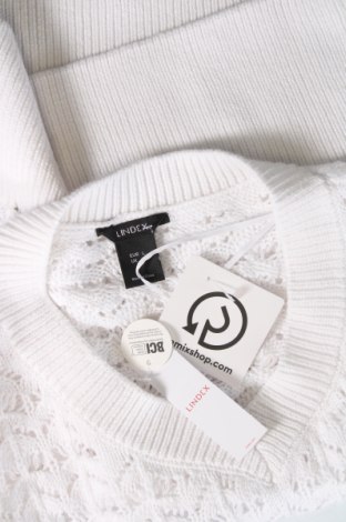 Γυναικείο πουλόβερ Lindex, Μέγεθος L, Χρώμα Λευκό, Τιμή 7,82 €