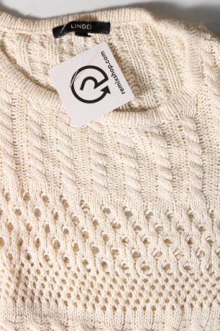 Дамски пуловер Lindex, Размер M, Цвят Бежов, Цена 8,70 лв.