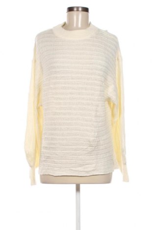 Дамски пуловер Lindex, Размер L, Цвят Бял, Цена 7,25 лв.