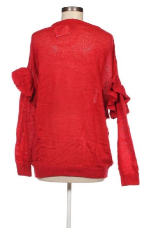 Дамски пуловер Lindex, Размер M, Цвят Червен, Цена 11,89 лв.