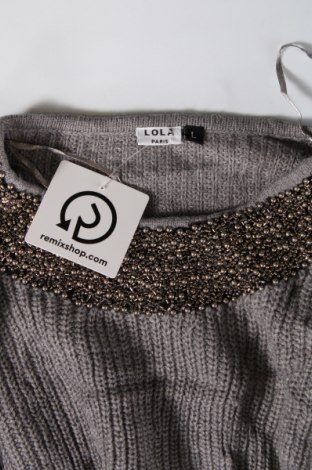 Γυναικείο πουλόβερ Lola, Μέγεθος L, Χρώμα Γκρί, Τιμή 3,23 €